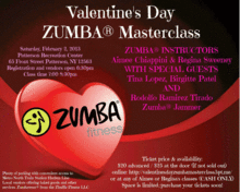 Valentine's Day Zumba Fitness Masterclass