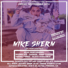 Mike Sherm Concert