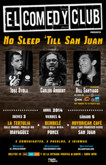 El Comedy Club - No Sleep 'Till San Juan